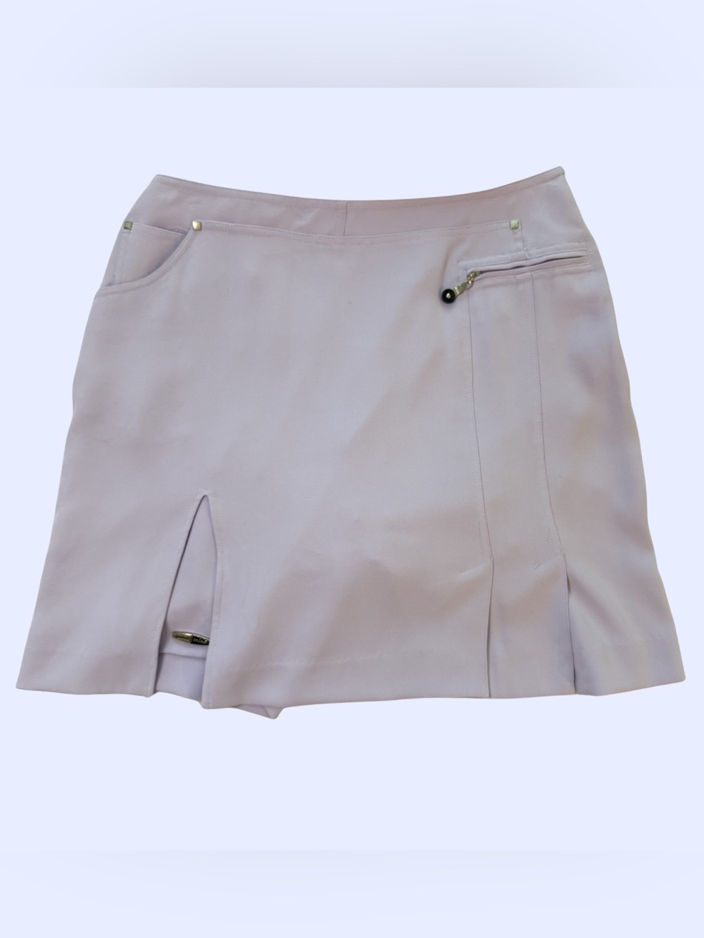 jamie sadock Light Lavender Athletic Skort with Zip Pocket